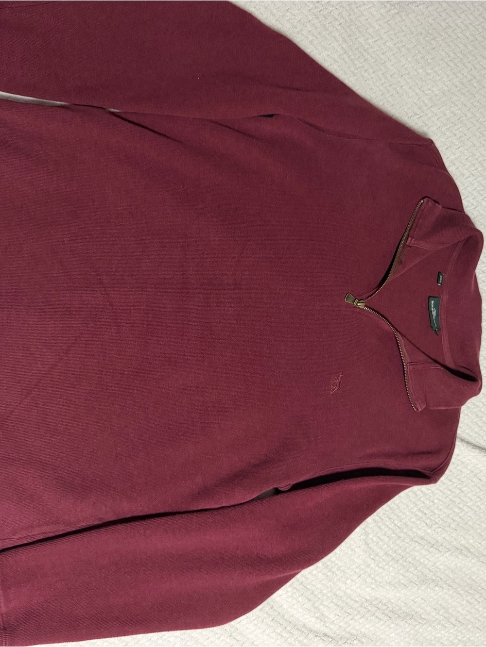 Rodd & Gunn Men's Half-Zip Pullover in Burgundy